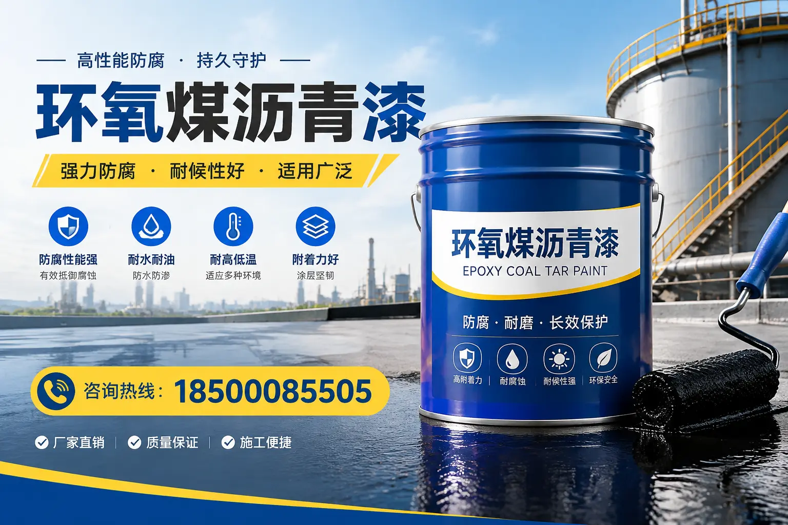 环氧煤沥青漆的储存与运输注意事项,太和企业须知